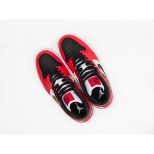 Кроссовки Jordan 1 Retro Red/Black High Зимние