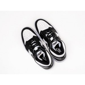 Кроссовки Nike Air Jordan 1 Retro High Og Black/White Зимние