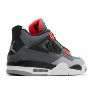 Кроссовки Nike Air Jordan 4 Retro INFRARED Зимние