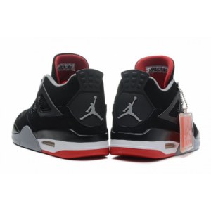 Кроссовки Nike Air Jordan 4 Retro BRED 2019 (GS) Зимние