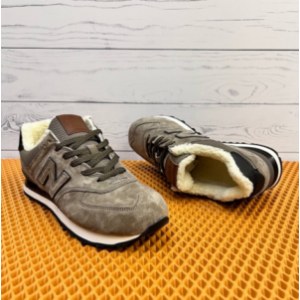 Кроссовки New Balance 574 Sand suede Зимние