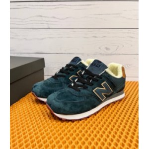 Кроссовки New Balance 574 Bottle suede Зимние