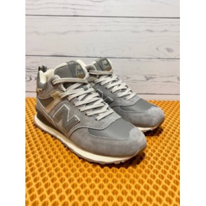 Кроссовки New Balance 574 High light grey Зимние