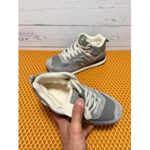 Кроссовки New Balance 574 High light grey Зимние