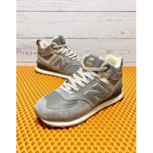 Кроссовки New Balance 574 High light grey Зимние