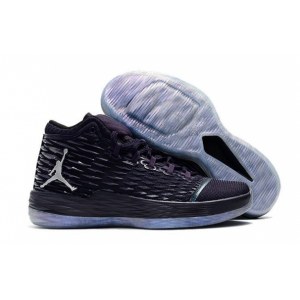 Air Jordan Melo M13 (Purple Dynasty/Metallic Silver) (002)