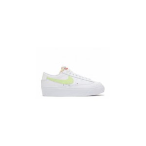 Кроссовки Nike Blazer Low Platform White Lemon Twist