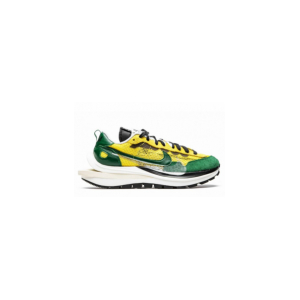 Кроссовки Nike x Sacai WaporWaffle (желто-зеленые)