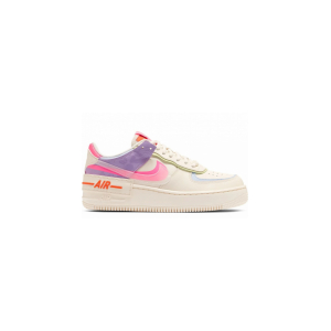 Nike Air Force 1 Shadow Double Swoosh Sail Pink Purple