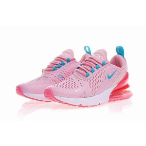 Nike Air Max 270 (Pink/White/Blue) (022)