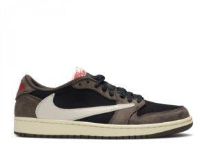 Кроссовки Nike Air Jordan 1 X Travis Scott Low