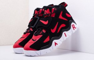 Nike Air Barrage Mid (черно-красные)