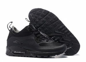 Nike Air Max 90 Mid (Black) (068)